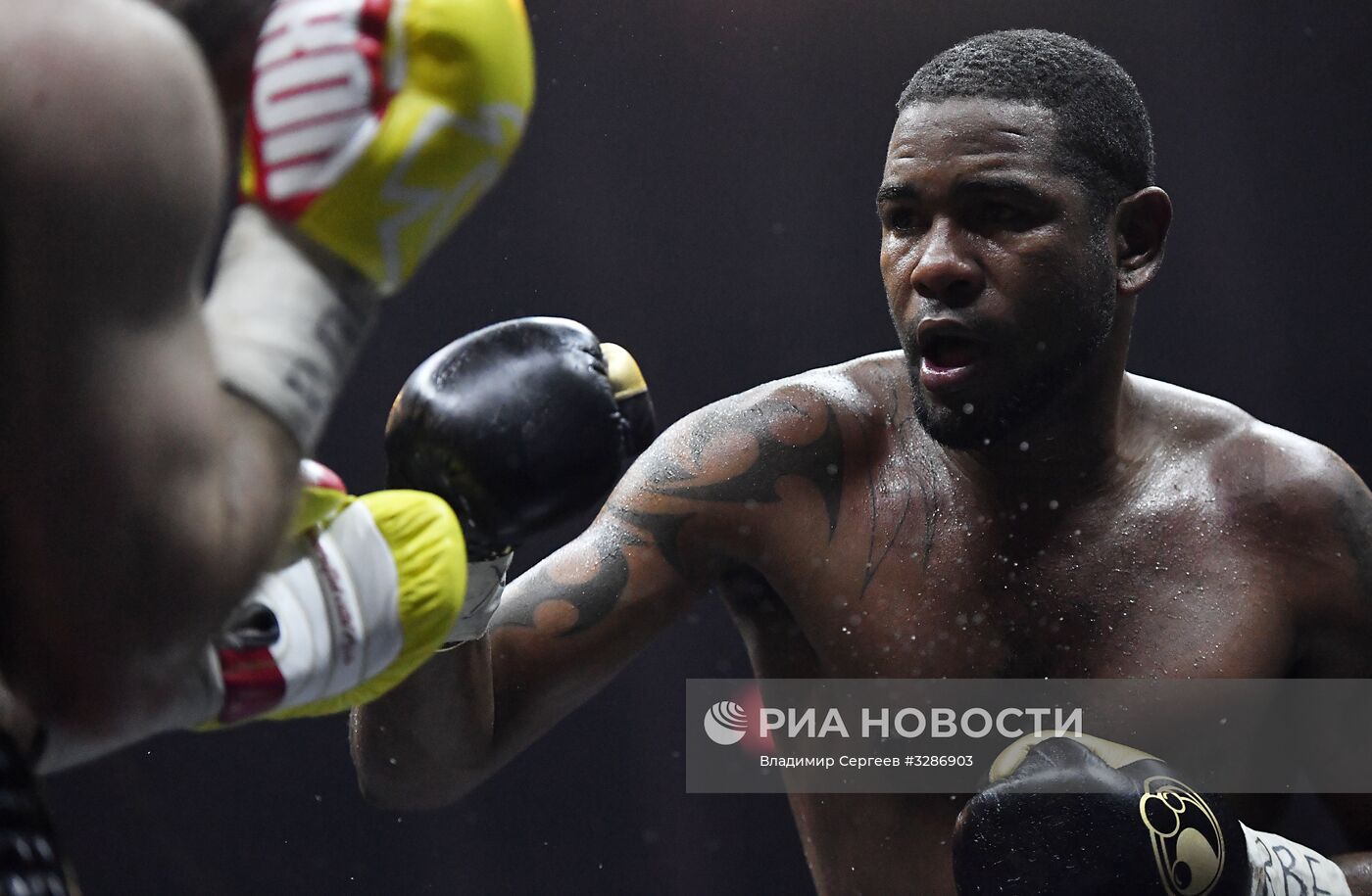 Бокс. Бой М. Гассиева и Ю. Дортикоса