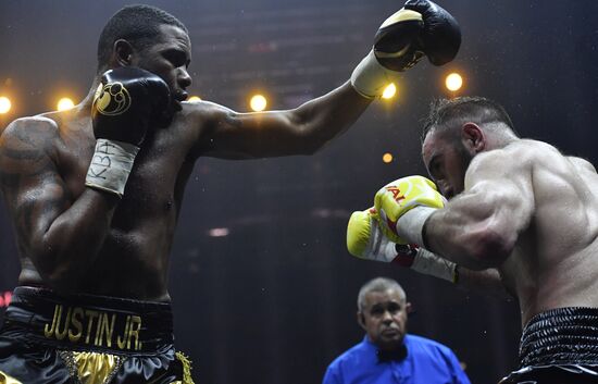 Бокс. Бой М. Гассиева и Ю. Дортикоса