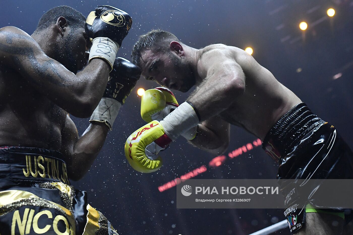 Бокс. Бой М. Гассиева и Ю. Дортикоса