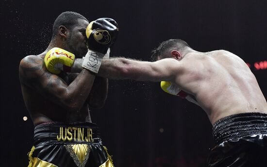 Бокс. Бой М. Гассиева и Ю. Дортикоса