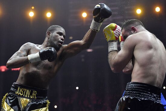 Бокс. Бой М. Гассиева и Ю. Дортикоса