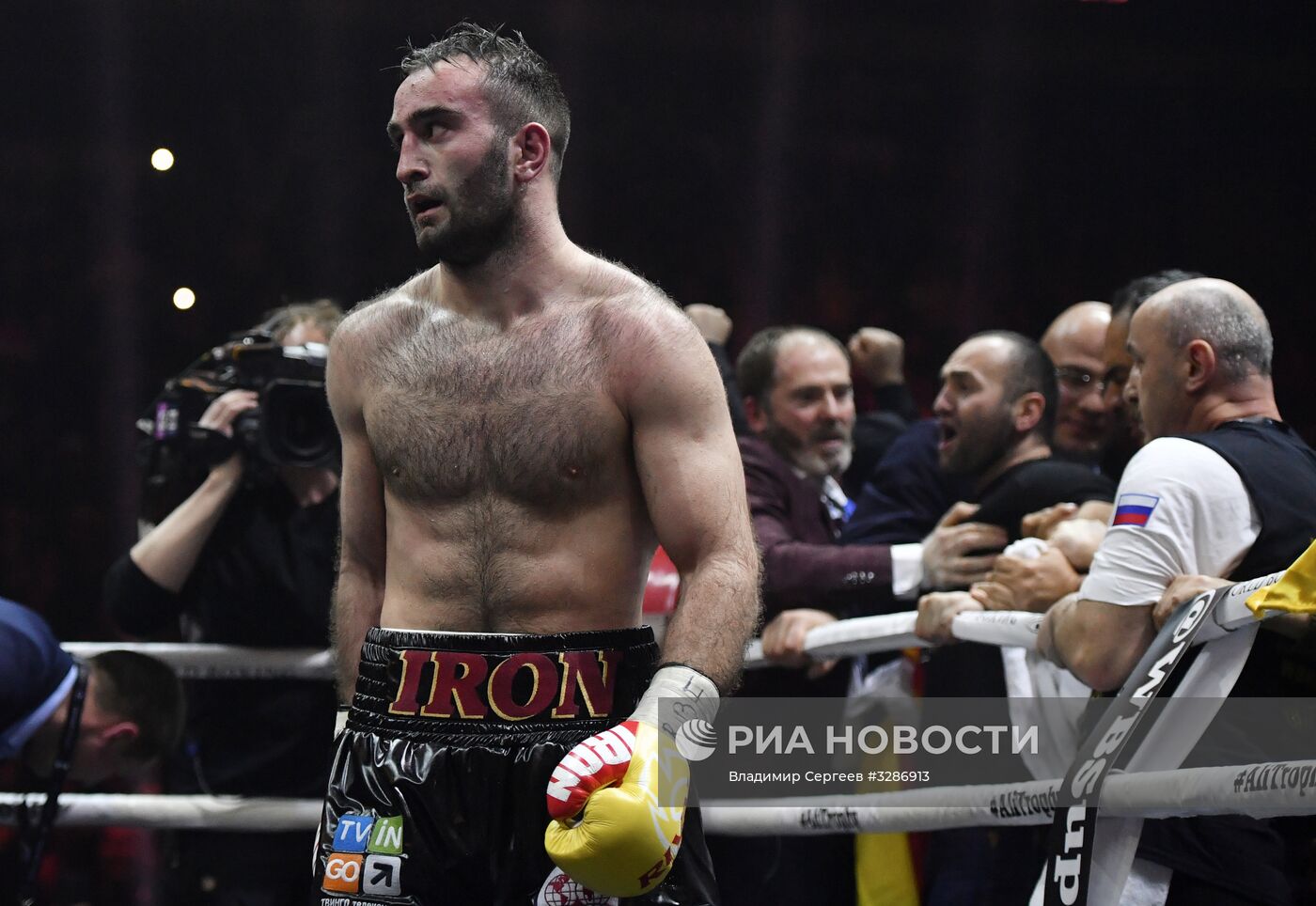 Бокс. Бой М. Гассиева и Ю. Дортикоса