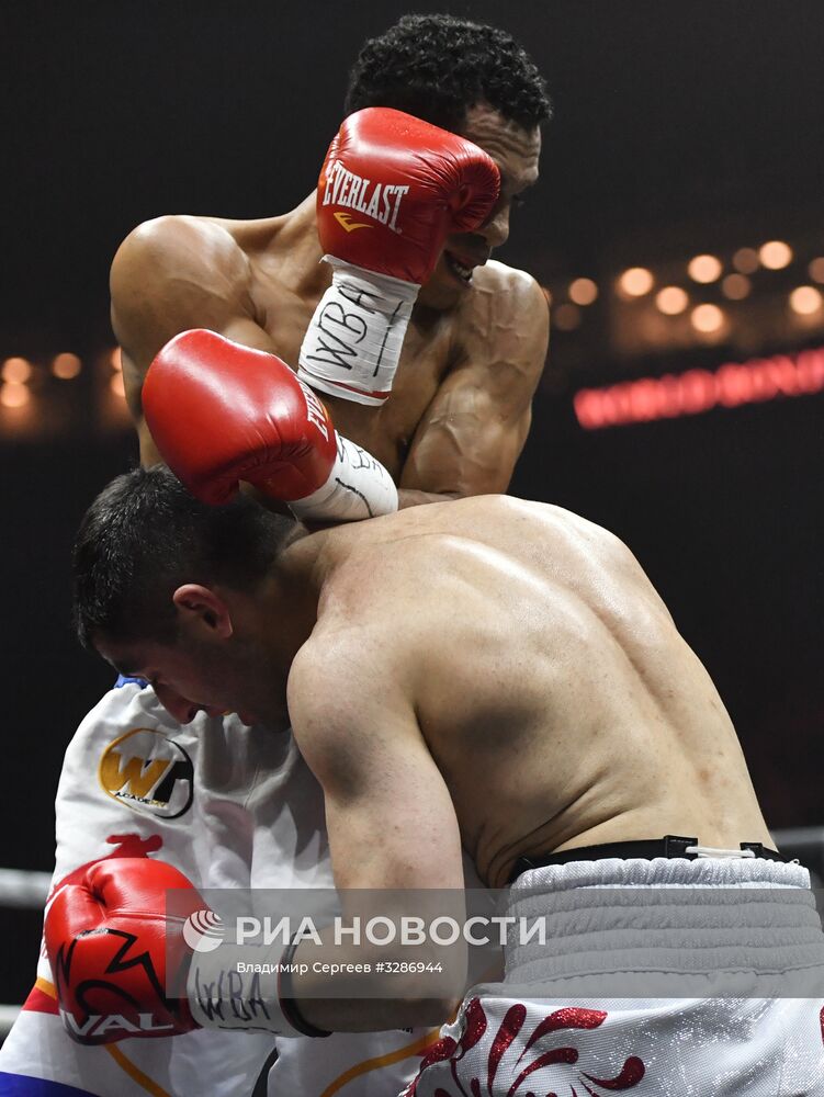 Бокс. Бой М. Гассиева и Ю. Дортикоса