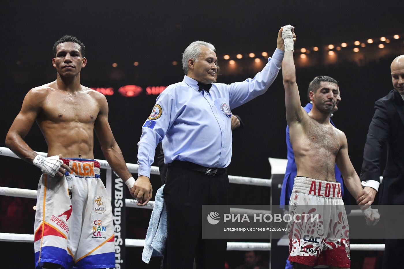 Бокс. Бой М. Гассиева и Ю. Дортикоса