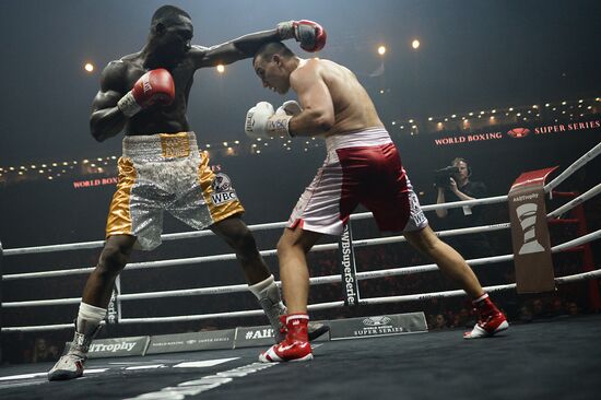 Бокс. Бой М. Гассиева и Ю. Дортикоса