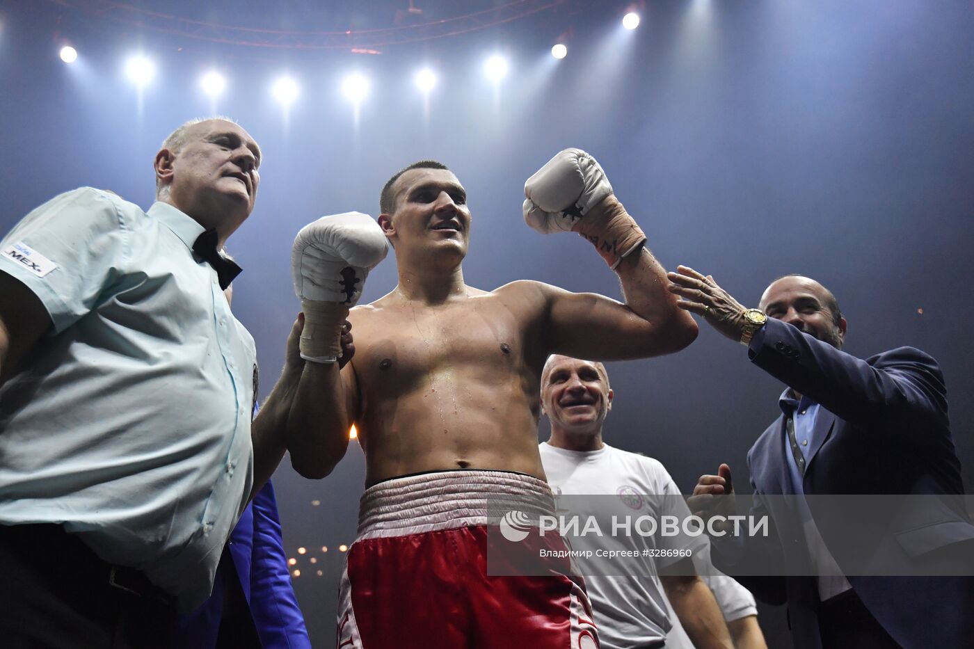 Бокс. Бой М. Гассиева и Ю. Дортикоса