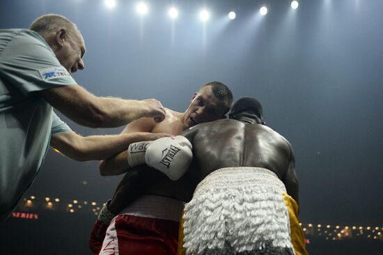 Бокс. Бой М. Гассиева и Ю. Дортикоса