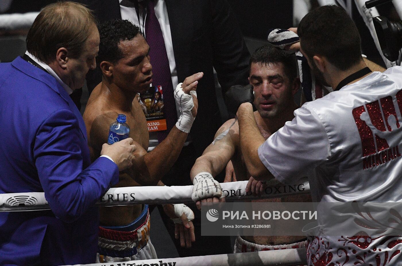 Бокс. Бой М. Гассиева и Ю. Дортикоса