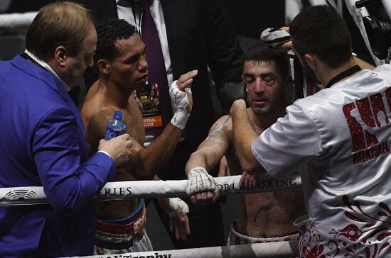 Бокс. Бой М. Гассиева и Ю. Дортикоса