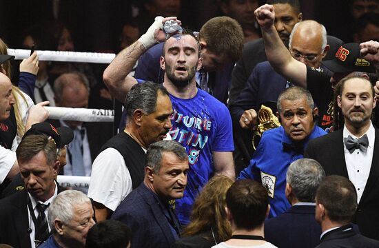 Бокс. Бой М. Гассиева и Ю. Дортикоса