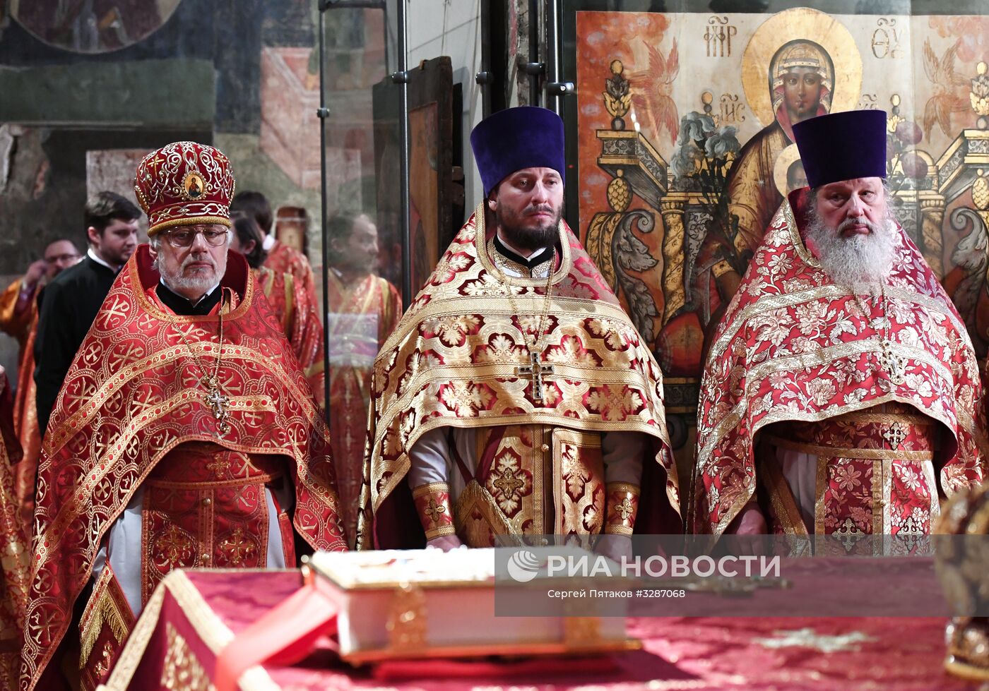 Патриарх Московский и всея Руси Кирилл совершил напутственный молебен для российской олимпийской сборной