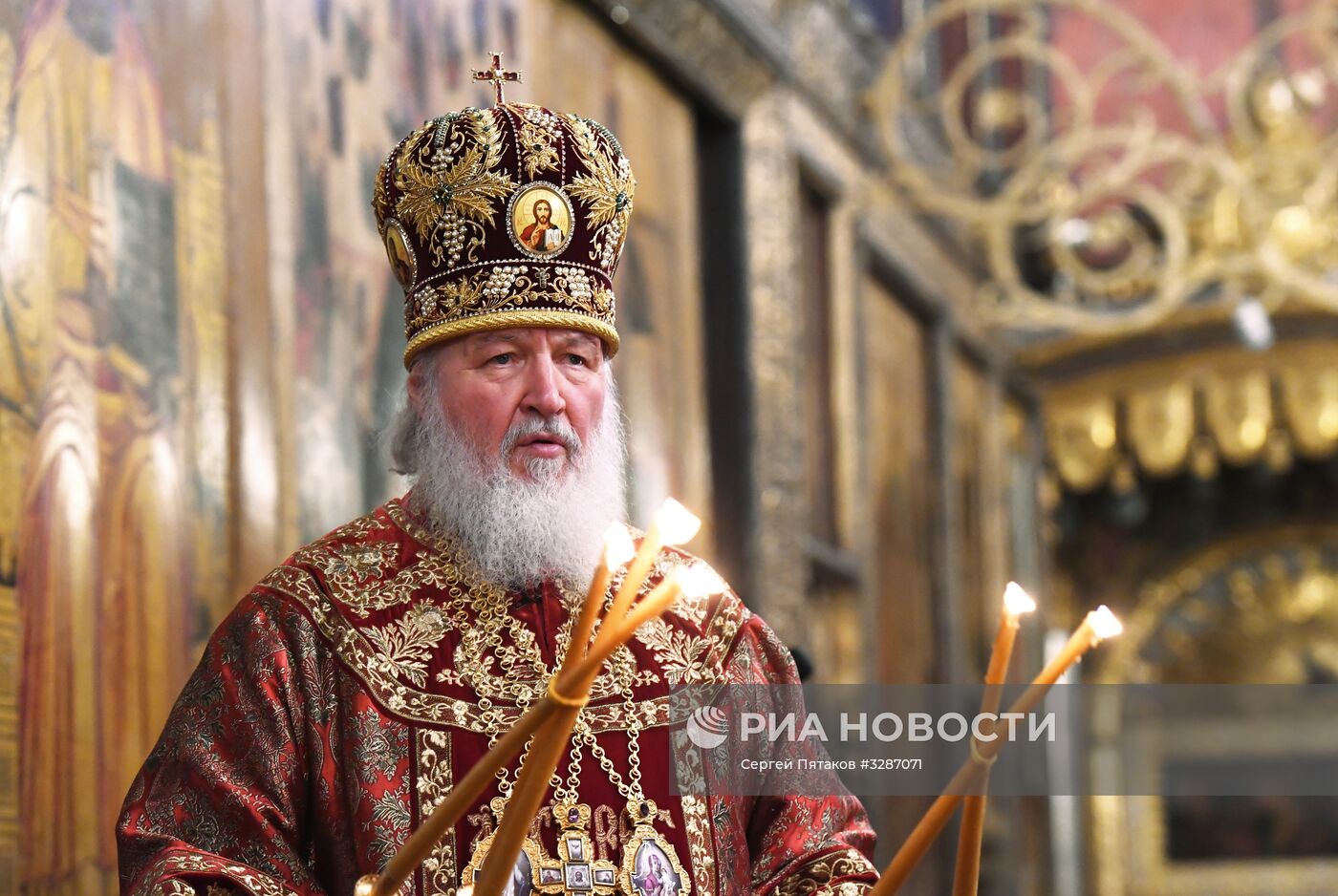 Патриарх Московский и всея Руси Кирилл совершил напутственный молебен для российской олимпийской сборной