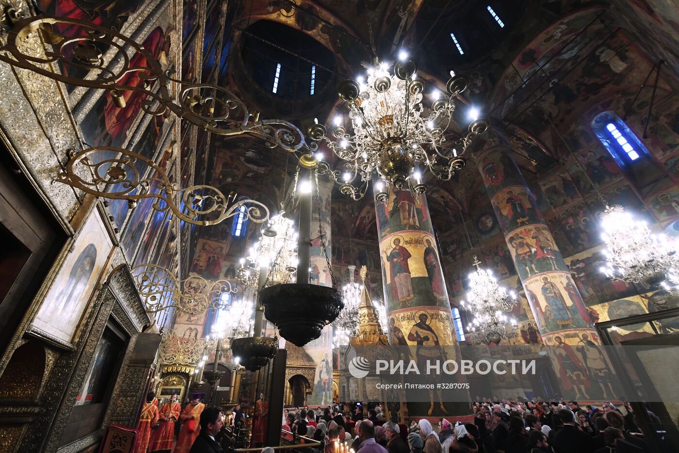 Патриарх Московский и всея Руси Кирилл совершил напутственный молебен для российской олимпийской сборной