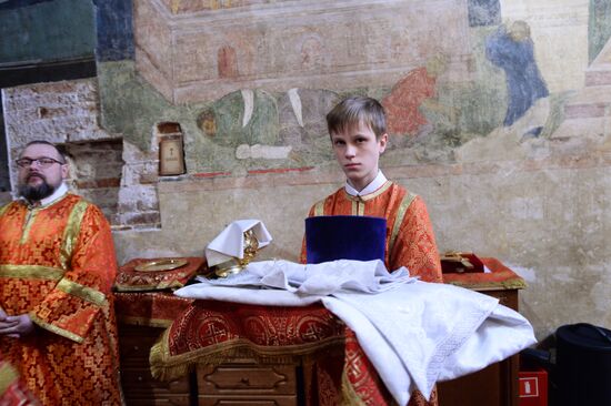 Патриарх Московский и всея Руси Кирилл совершил напутственный молебен для российской олимпийской сборной