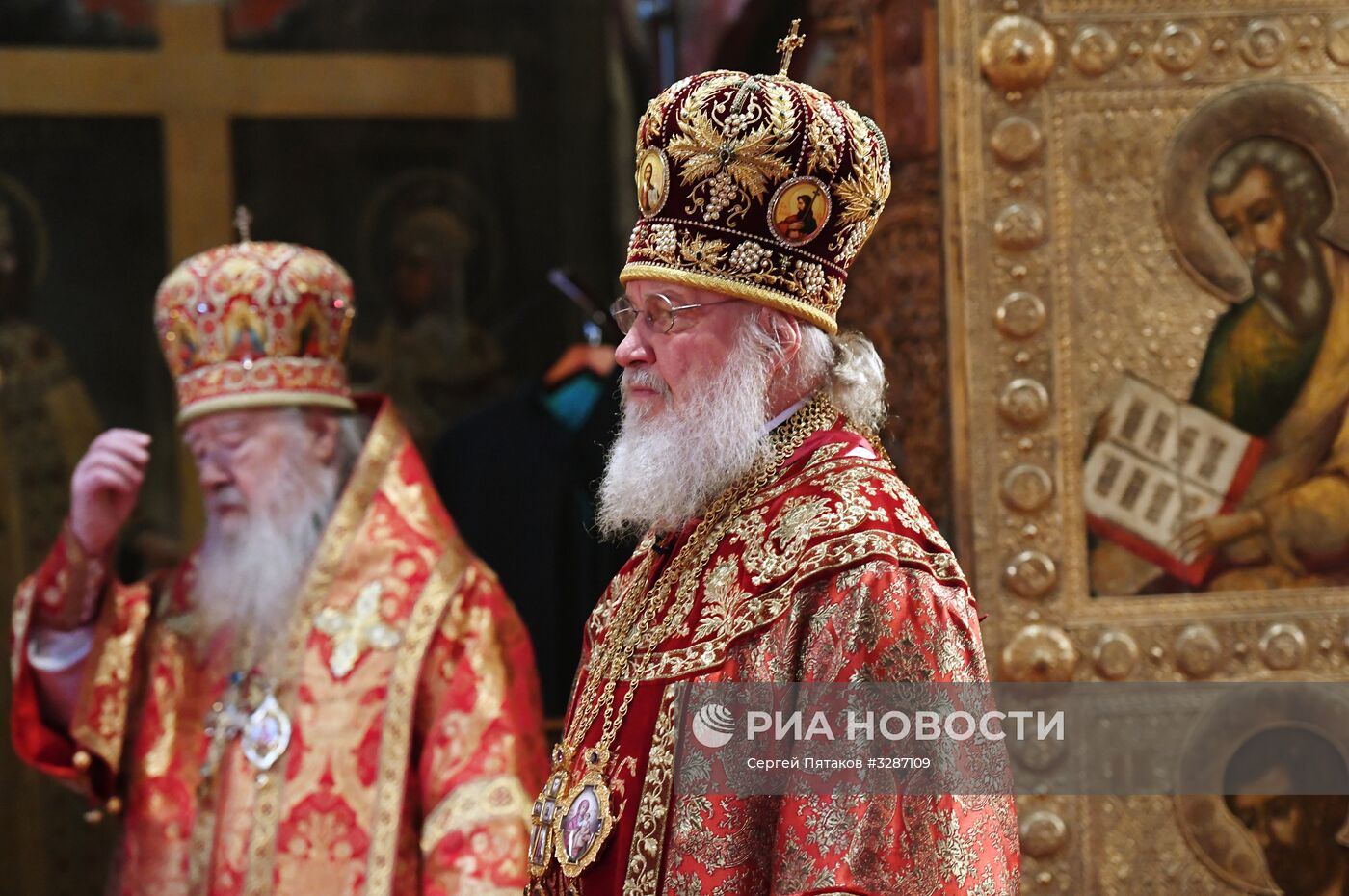 Патриарх Московский и всея Руси Кирилл совершил напутственный молебен для российской олимпийской сборной