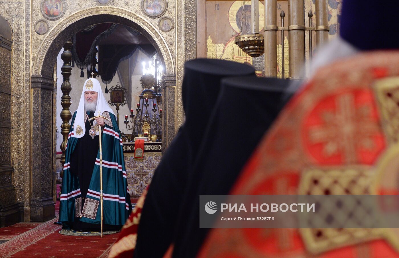 Патриарх Московский и всея Руси Кирилл совершил напутственный молебен для российской олимпийской сборной