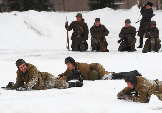 Военно-историческая реконструкция Сталинградской битвы в Казани