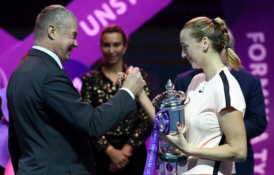 Теннис. St.Petersburg Ladies Trophy 2018. Девятый день