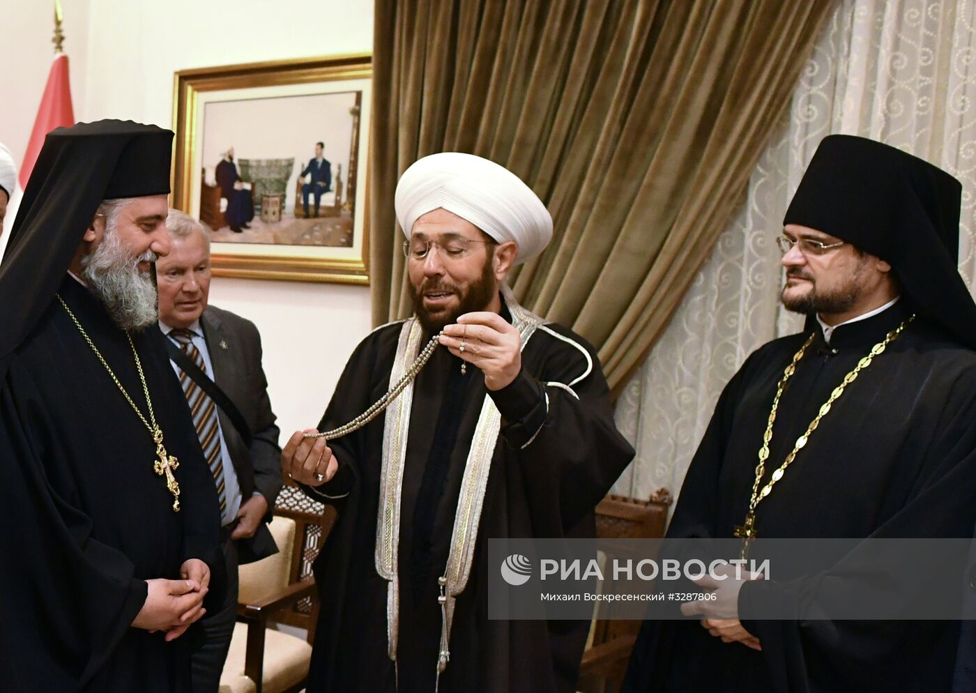 Межконфессиональная делегация религиозных деятелей из России посетила Дамаск