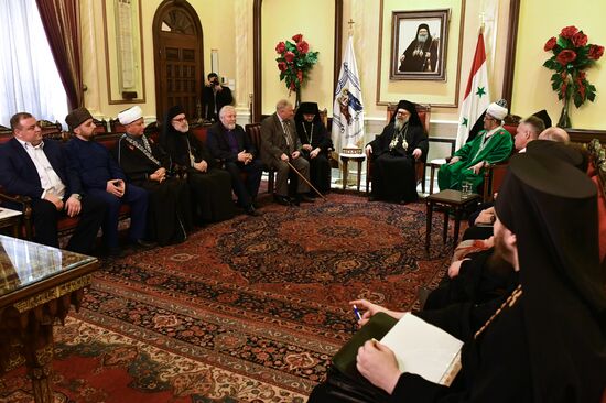 Межконфессиональная делегация религиозных деятелей из России посетила Дамаск