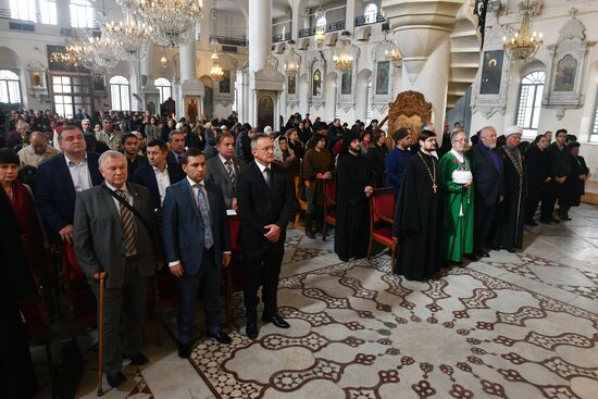 Межконфессиональная делегация религиозных деятелей из России посетила Дамаск