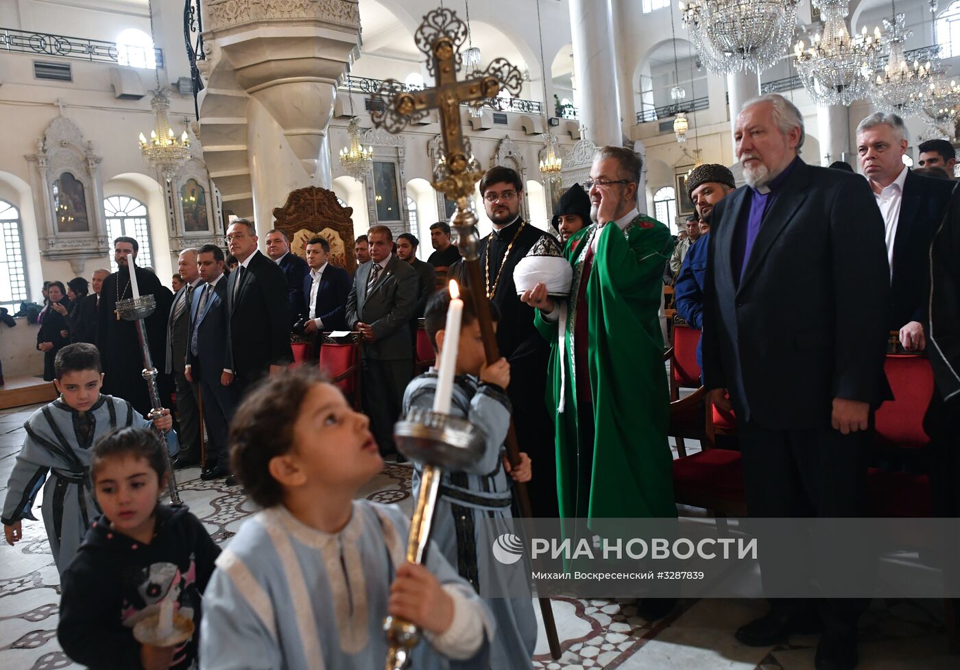 Межконфессиональная делегация религиозных деятелей из России посетила Дамаск