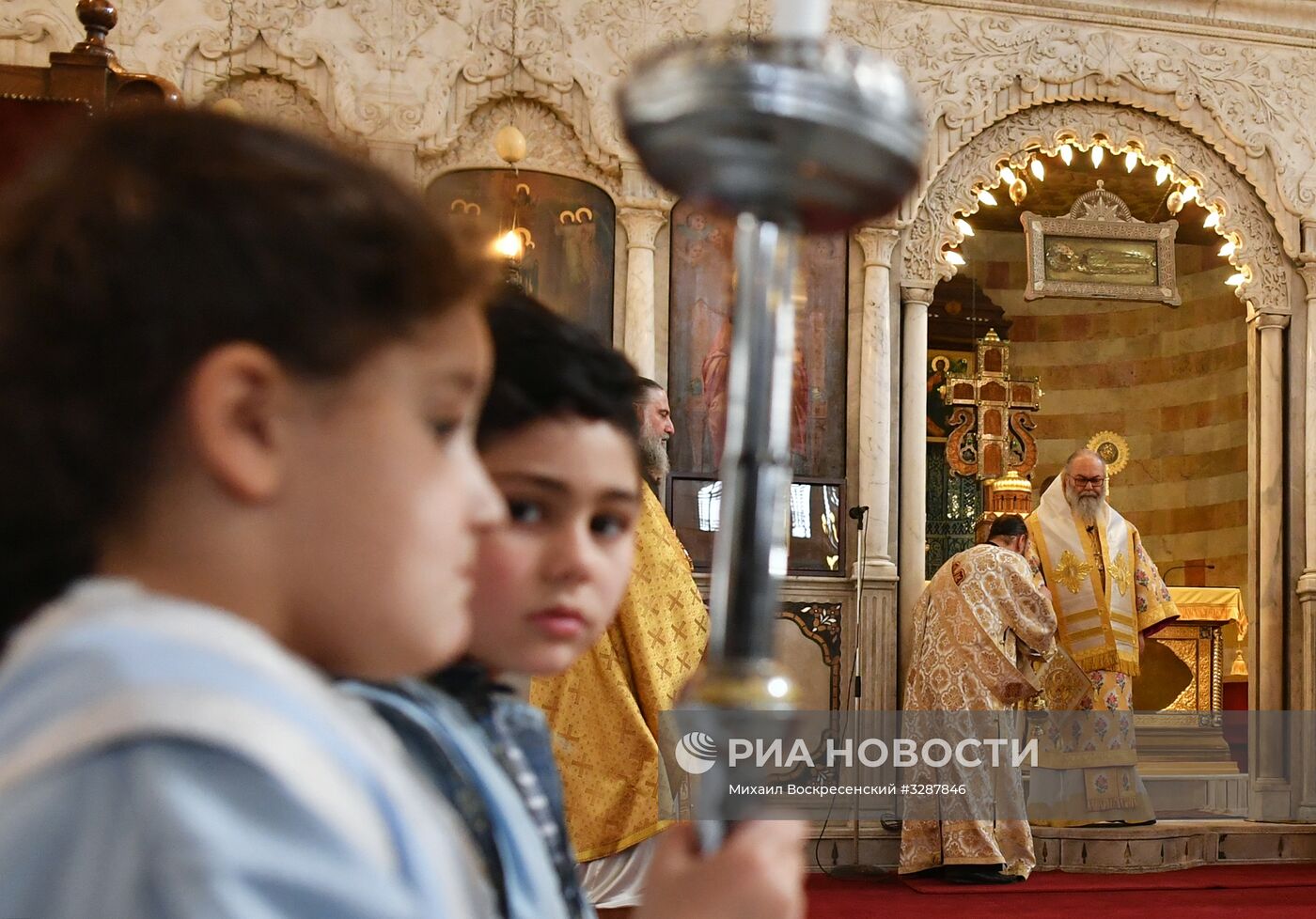 Межконфессиональная делегация религиозных деятелей из России посетила Дамаск