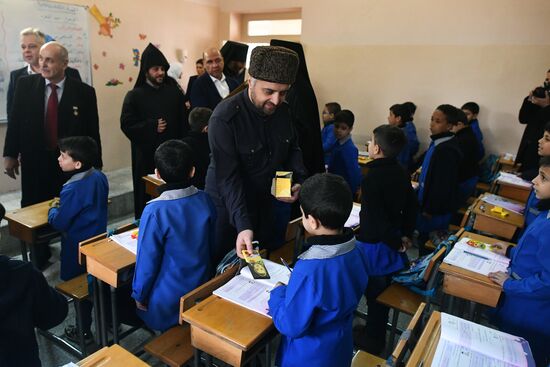 Межконфессиональная делегация религиозных деятелей из России посетила Дамаск