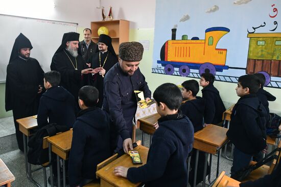 Межконфессиональная делегация религиозных деятелей из России посетила Дамаск