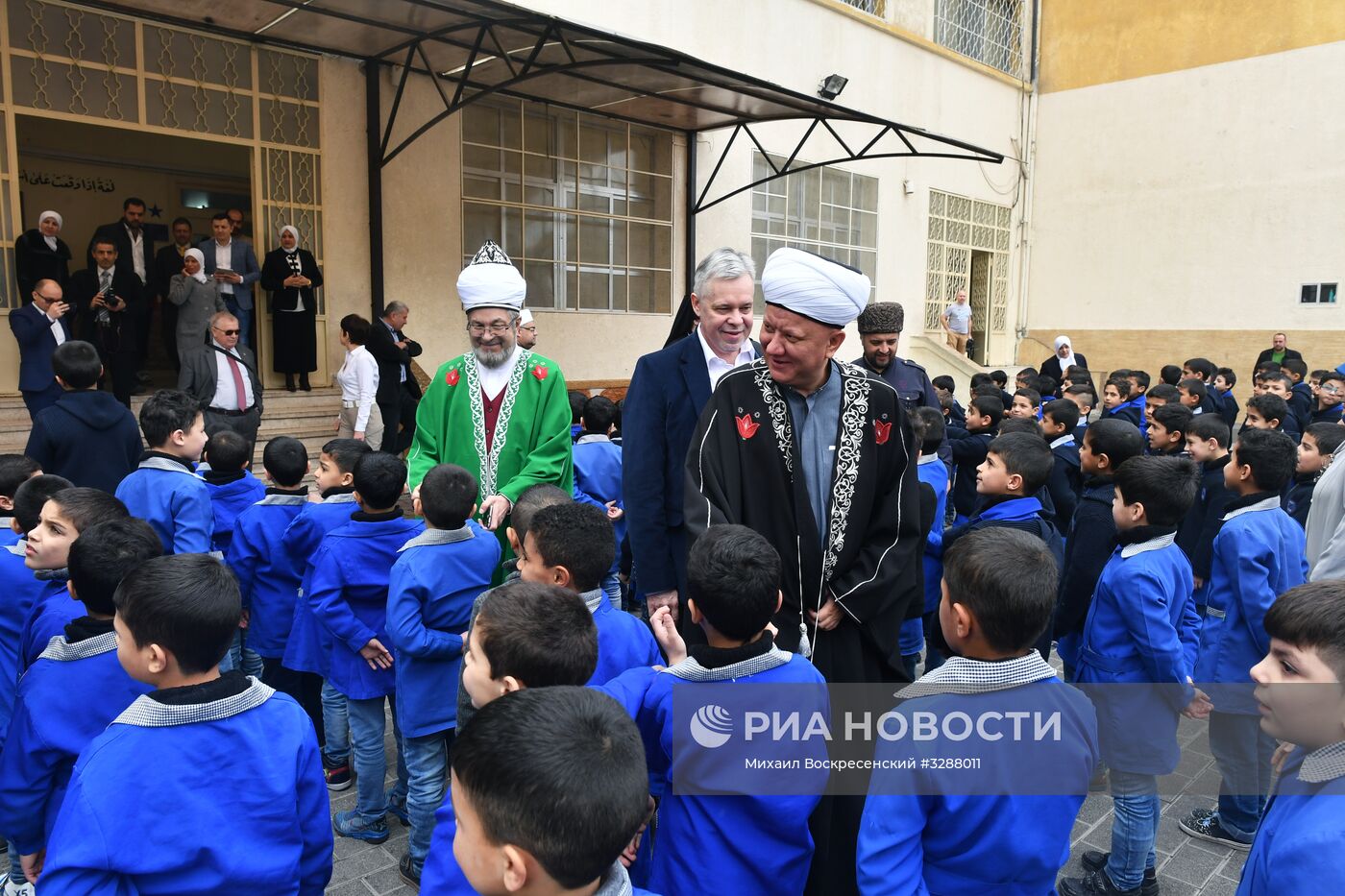 Межконфессиональная делегация религиозных деятелей из России посетила Дамаск