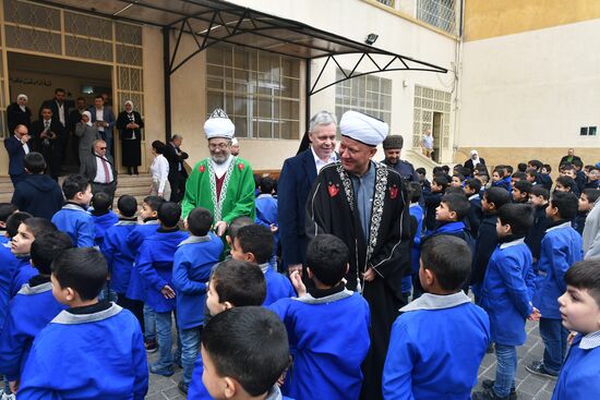 Межконфессиональная делегация религиозных деятелей из России посетила Дамаск