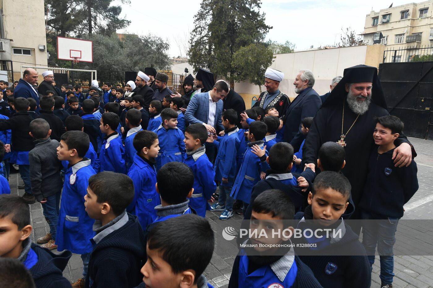 Межконфессиональная делегация религиозных деятелей из России посетила Дамаск