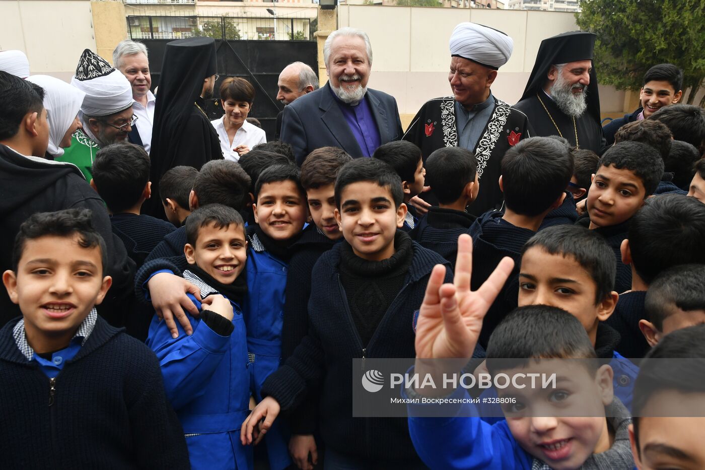 Межконфессиональная делегация религиозных деятелей из России посетила Дамаск