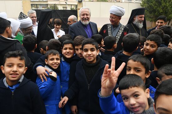 Межконфессиональная делегация религиозных деятелей из России посетила Дамаск