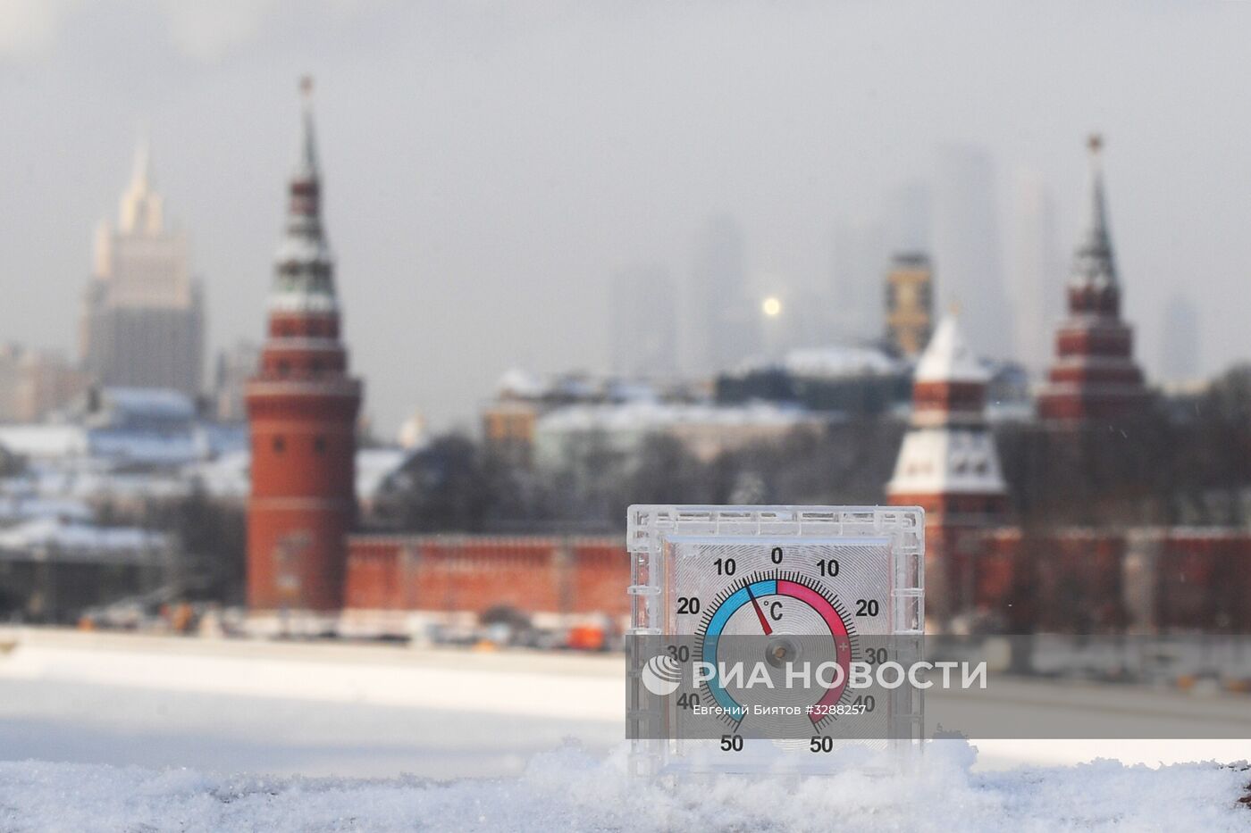 Мороз в Москве