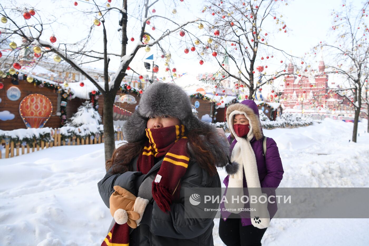 Мороз в Москве