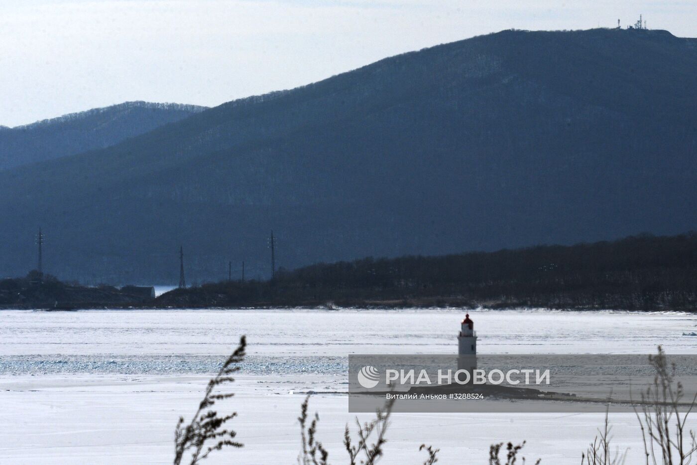 Ледовая обстановка в акватории Владивостока