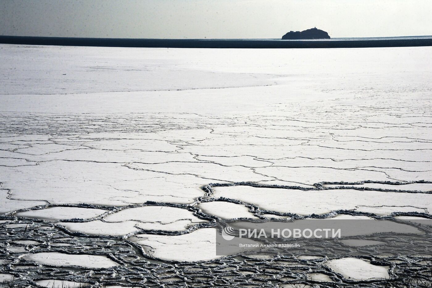 Ледовая обстановка в акватории Владивостока