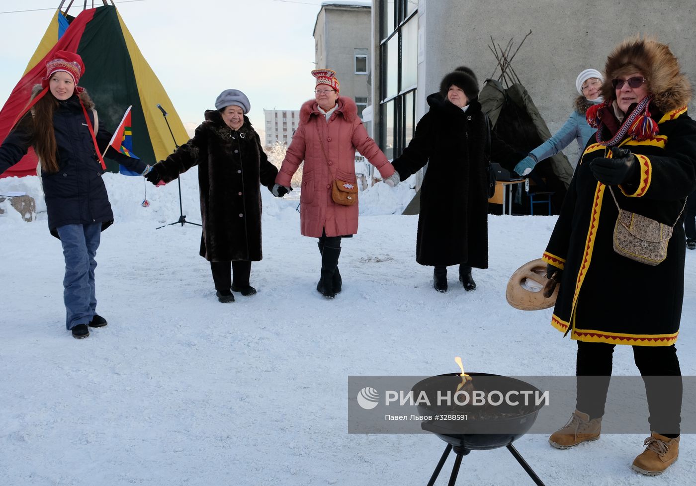 Празднование Международного дня саамов в Мурманской области