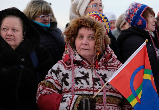 Празднование Международного дня саамов в Мурманской области