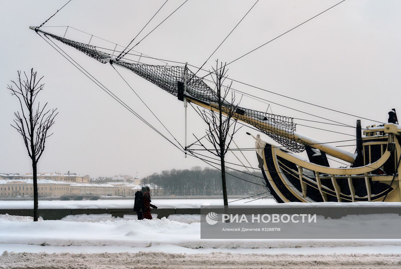 Зима в Санкт-Петербурге