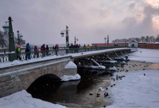 Зима в Санкт-Петербурге