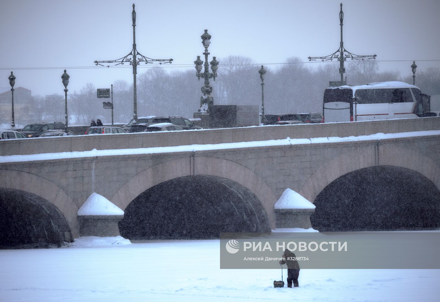 Зима в Санкт-Петербурге