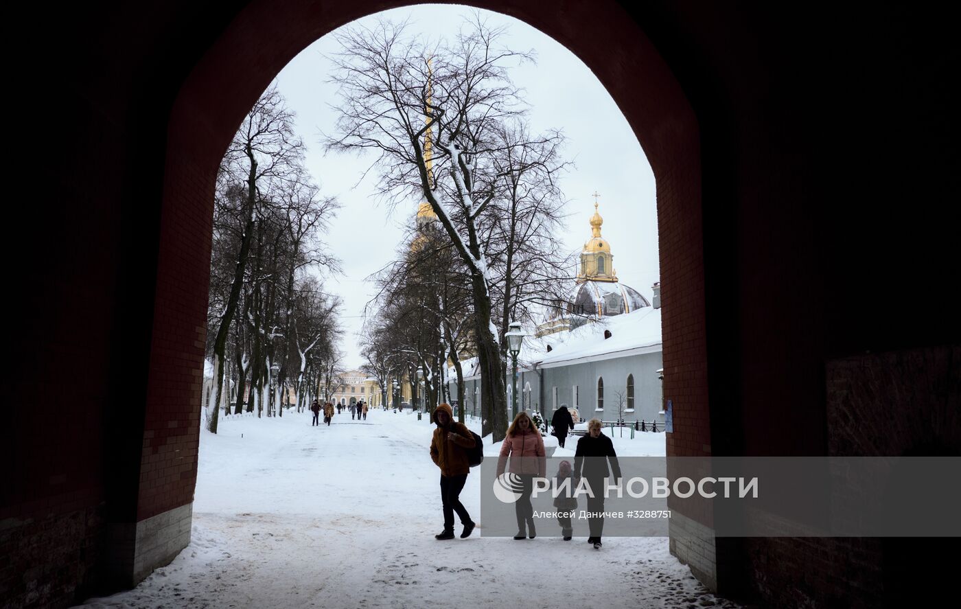 Зима в Санкт-Петербурге