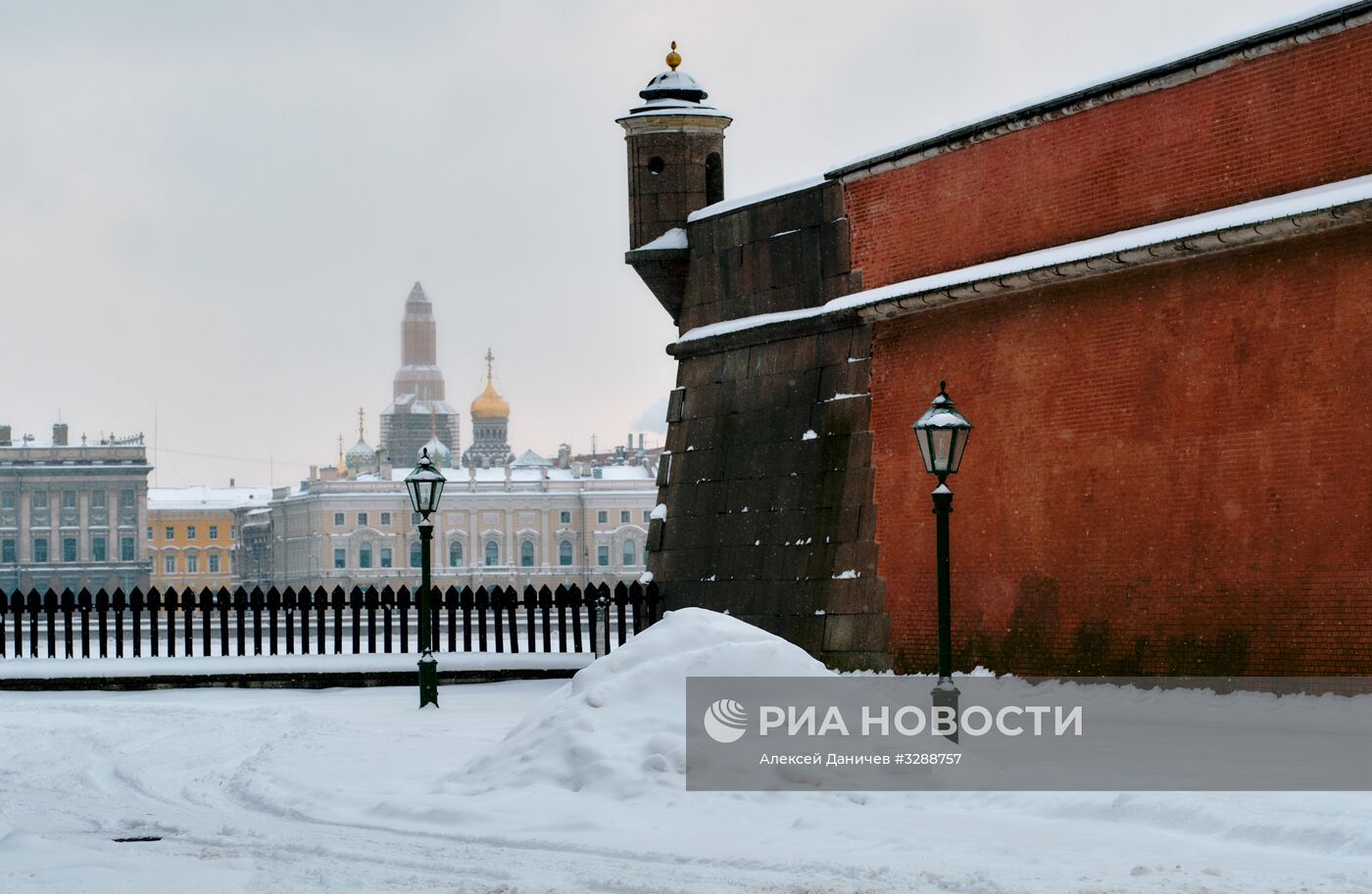 Зима в Санкт-Петербурге