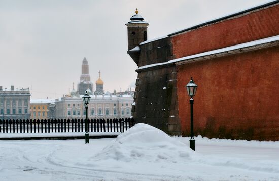 Зима в Санкт-Петербурге