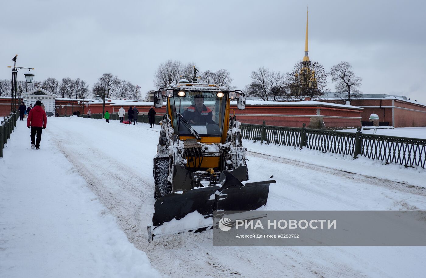 Зима в Санкт-Петербурге