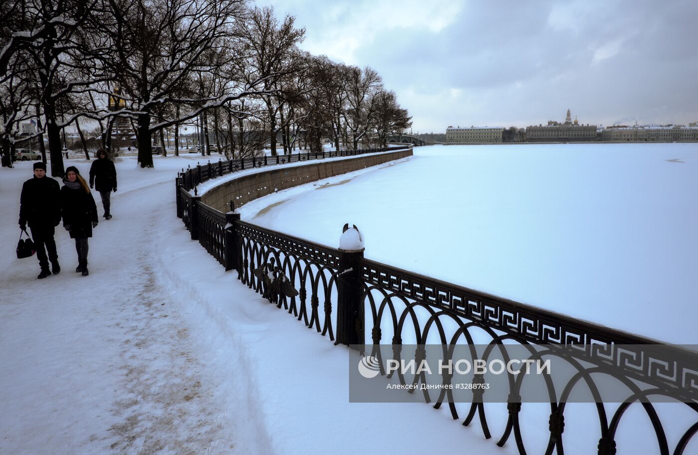 Зима в Санкт-Петербурге