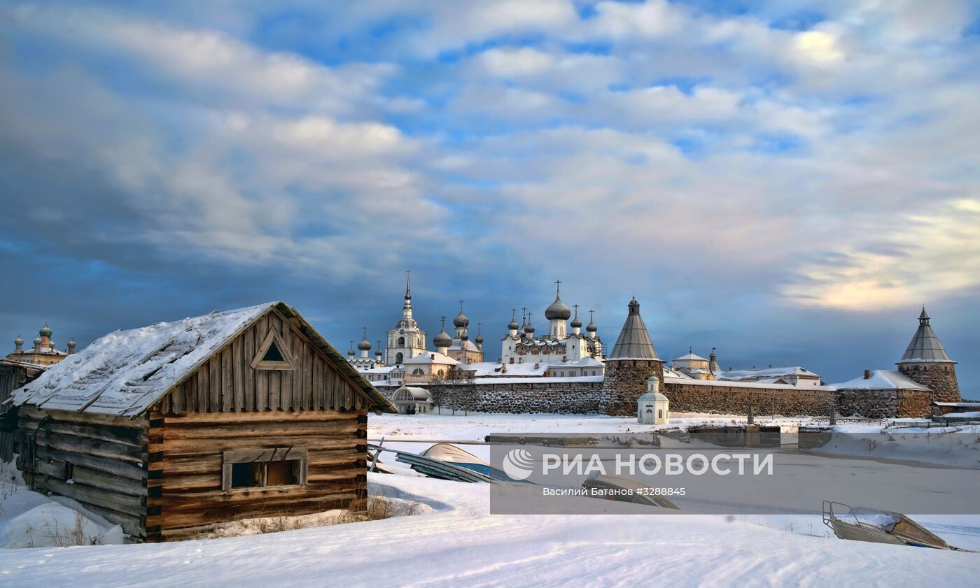 Соловецкий Кремль. Спасо-Преображенский Соловецкий монастырь