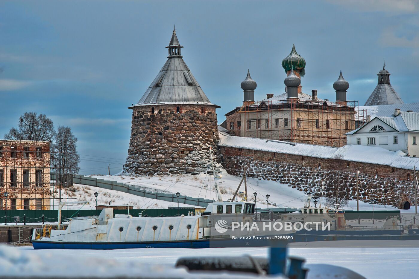 Соловецкий Кремль. Спасо-Преображенский Соловецкий монастырь